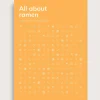 Bestsellere|Taishō - Designplakater^SERAMIKKU All About Ramen