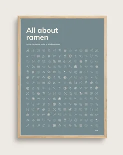 Bestsellere|Taishō - Designplakater^SERAMIKKU All About Ramen