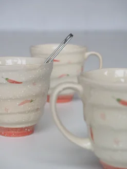 Værtsgave|Krus Og Kopper (kaffe Og Te)^SERAMIKKU Chilikrus med hank