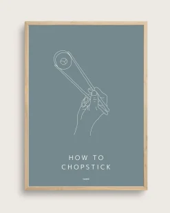 Bestsellere|Taishō - Designplakater^SERAMIKKU Chopstick Hand
