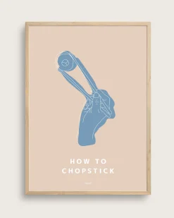 Bestsellere|Taishō - Designplakater^SERAMIKKU Chopstick Hand