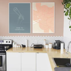 Bestsellere|Taishō - Designplakater^SERAMIKKU Chopstick Hand