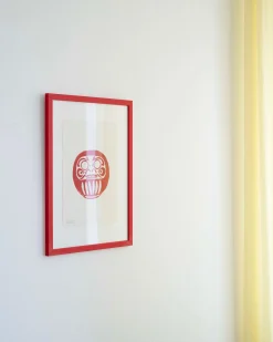 Linoleumstryk|Bestsellere^SERAMIKKU Daruma (linoleumstryk)