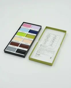 Diy, Krea Og Stationary^SERAMIKKU GANSAI TAMBI Aquarel 12 colour set 2