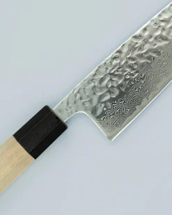 Bryllupsgave|Magnolia/bøffelhorn^SERAMIKKU Gyuto kniv | 21 cm | Magnolia