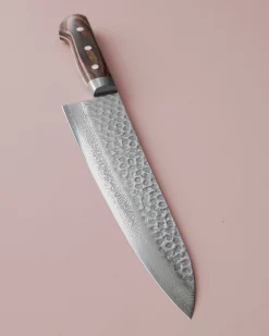 Fars Dags Gave|Mahogni Skaft^SERAMIKKU Gyuto kniv | 24 cm | Mahogni