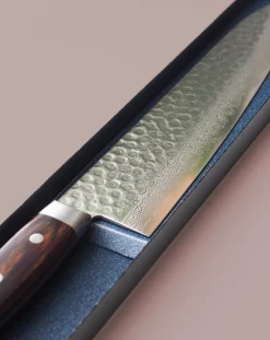 Fars Dags Gave|Mahogni Skaft^SERAMIKKU Gyuto kniv | 24 cm | Mahogni