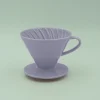 Mors Dags Gave|V60 Kaffetragte^SERAMIKKU Hario tragt i lilla porcelæn (02)