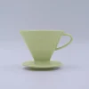 V60 Kaffetragte|Diverse (spisepinde, Holdere, Skeer)^SERAMIKKU Hario tragt i lysegrøn porcelæn (02)