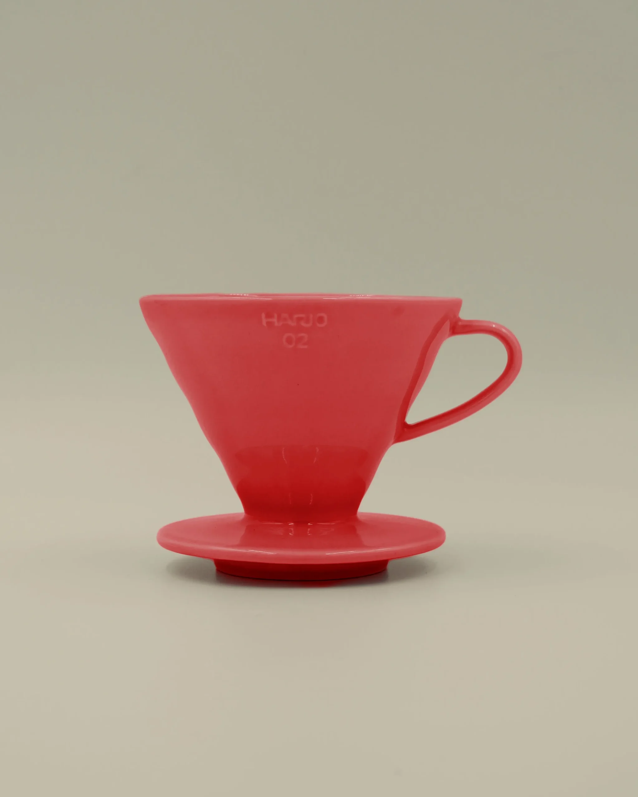 Adventsgaver|V60 Kaffetragte^SERAMIKKU Hario tragt i rød porcelæn (01)
