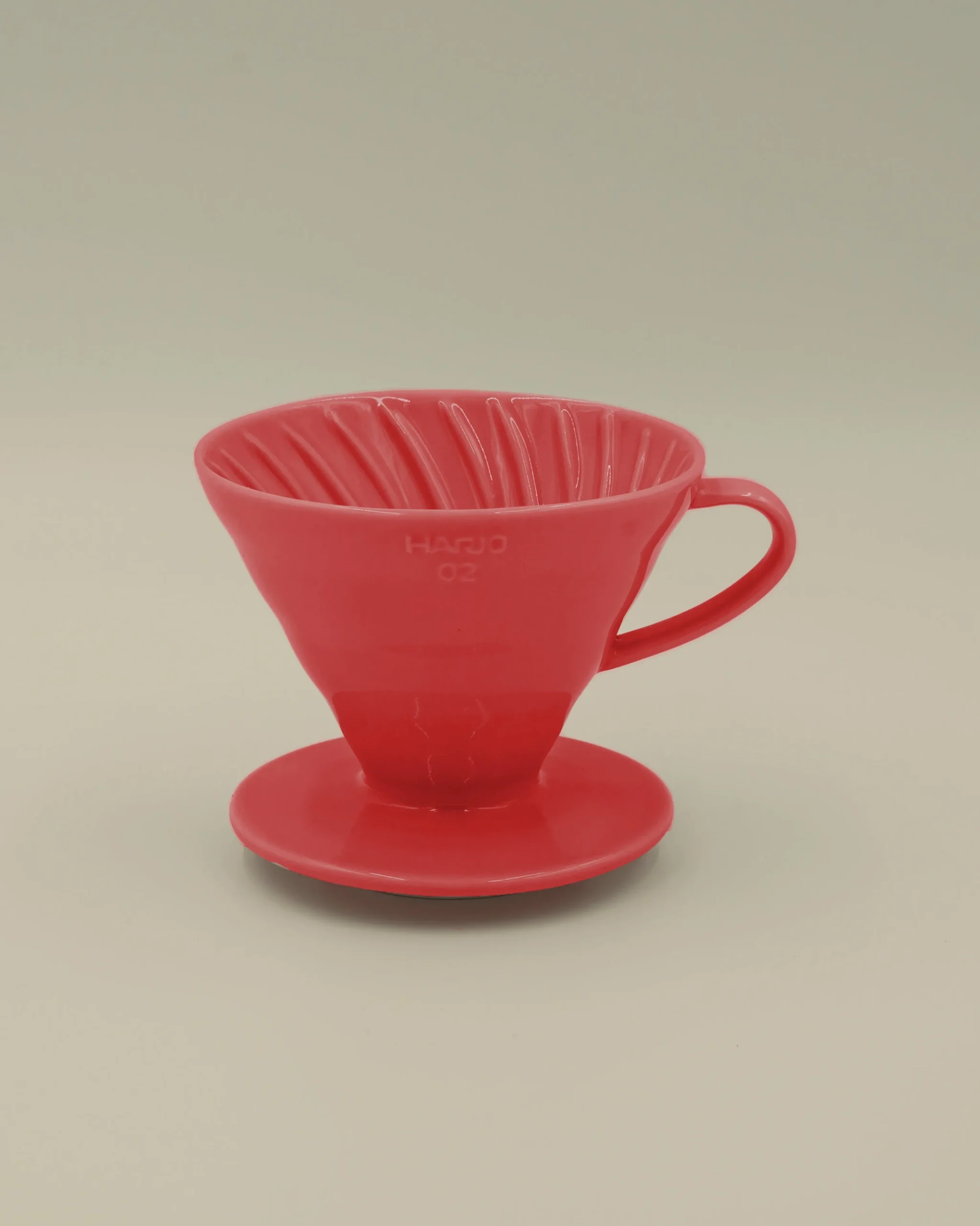 Adventsgaver|V60 Kaffetragte^SERAMIKKU Hario tragt i rød porcelæn (01)