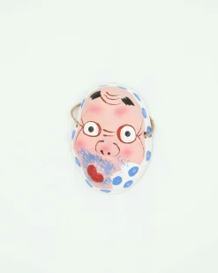 Pyntegenstande^SERAMIKKU Japansk maske (hyottoko)