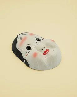Pyntegenstande^SERAMIKKU Japansk maske Otafuku (stor)