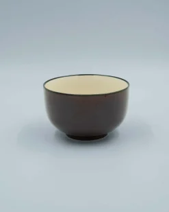 Matchaskåle|Mellem Skåle (matcha, Ris, Morgenmad)^SERAMIKKU Kastanjebrun matchaskål