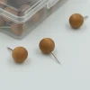 Pinbōdo Knappenåle|Pinbōdo - Opslagstavler^SERAMIKKU Knappenåle i træ (wooden pins)