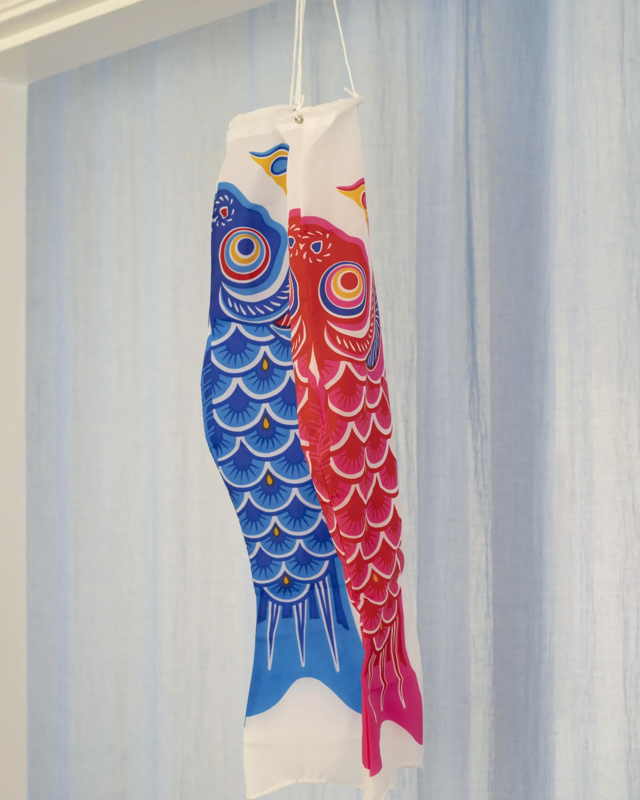 Koinobori - Japansk Karpevimpel|Pyntegenstande^SERAMIKKU Koinobori vimpel 60 cm (blå)