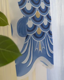 Koinobori - Japansk Karpevimpel|Pyntegenstande^SERAMIKKU Koinobori vimpel 75 cm (blå)