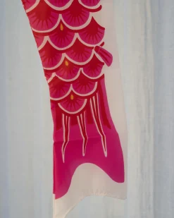 Koinobori - Japansk Karpevimpel|Pyntegenstande^SERAMIKKU Koinobori vimpel 60 cm (pink)