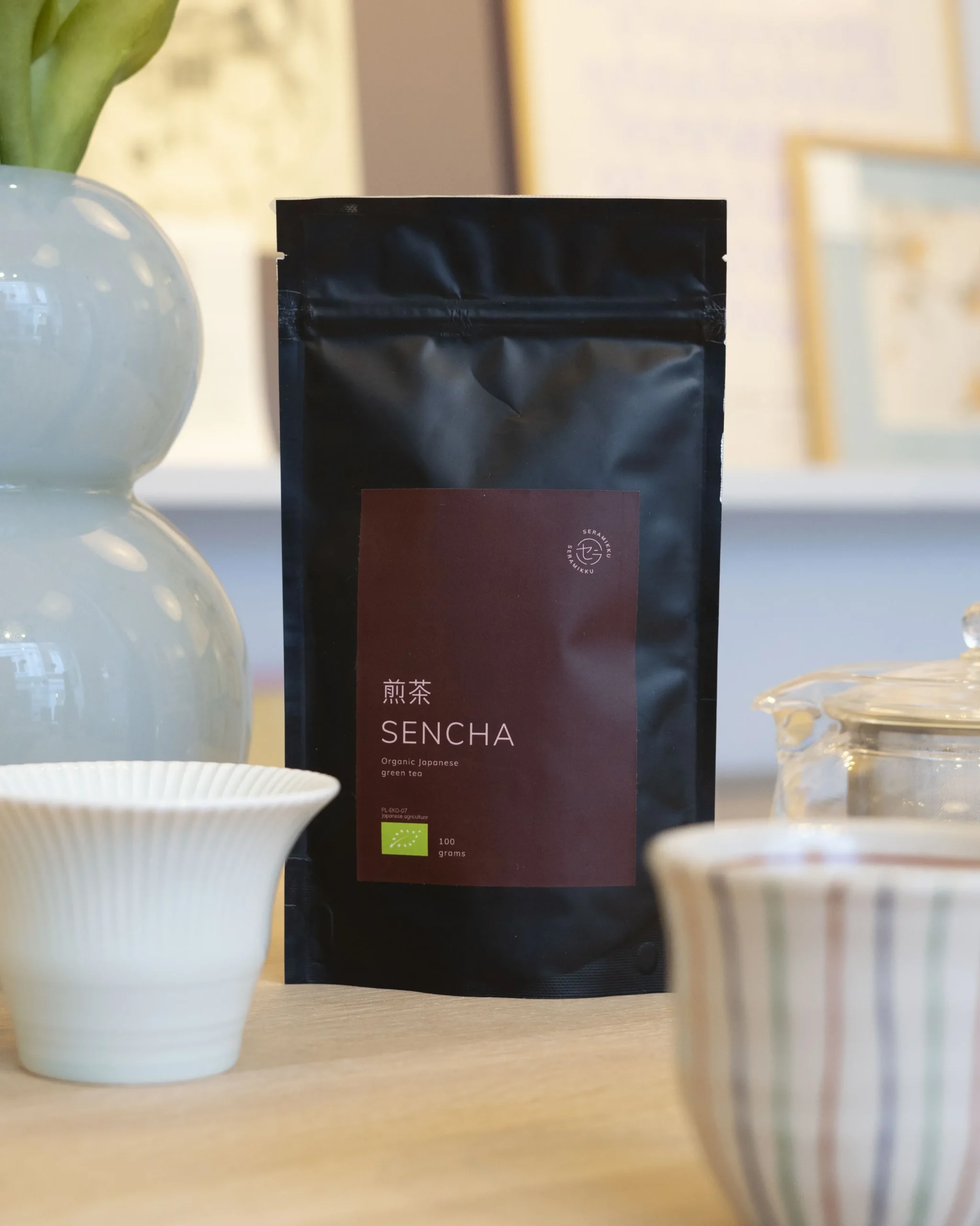 Mad & Delikatesser|Japansk Te^SERAMIKKU Økologisk sencha te