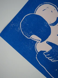 Linoleumstryk|Taishō - Designplakater^SERAMIKKU Krammet (linoleumstryk)