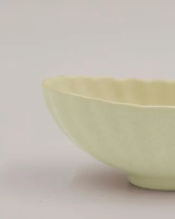 Mellem Skåle (matcha, Ris, Morgenmad)^SERAMIKKU Lille aflang beige skål