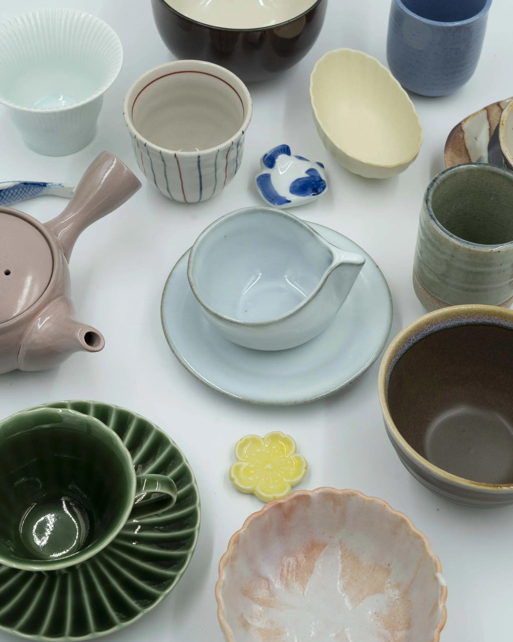 Mellem Skåle (matcha, Ris, Morgenmad)^SERAMIKKU Lille aflang beige skål