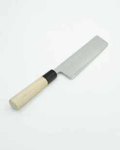 Bryllupsgave|Magnolia/bøffelhorn^SERAMIKKU Nakiri kniv | 16,5 cm | Magnolia