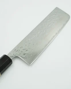 Bryllupsgave|Magnolia/bøffelhorn^SERAMIKKU Nakiri kniv | 16,5 cm | Magnolia
