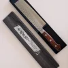 Mahogni Skaft^SERAMIKKU Nakiri kniv | 16,5 cm | Mahogni