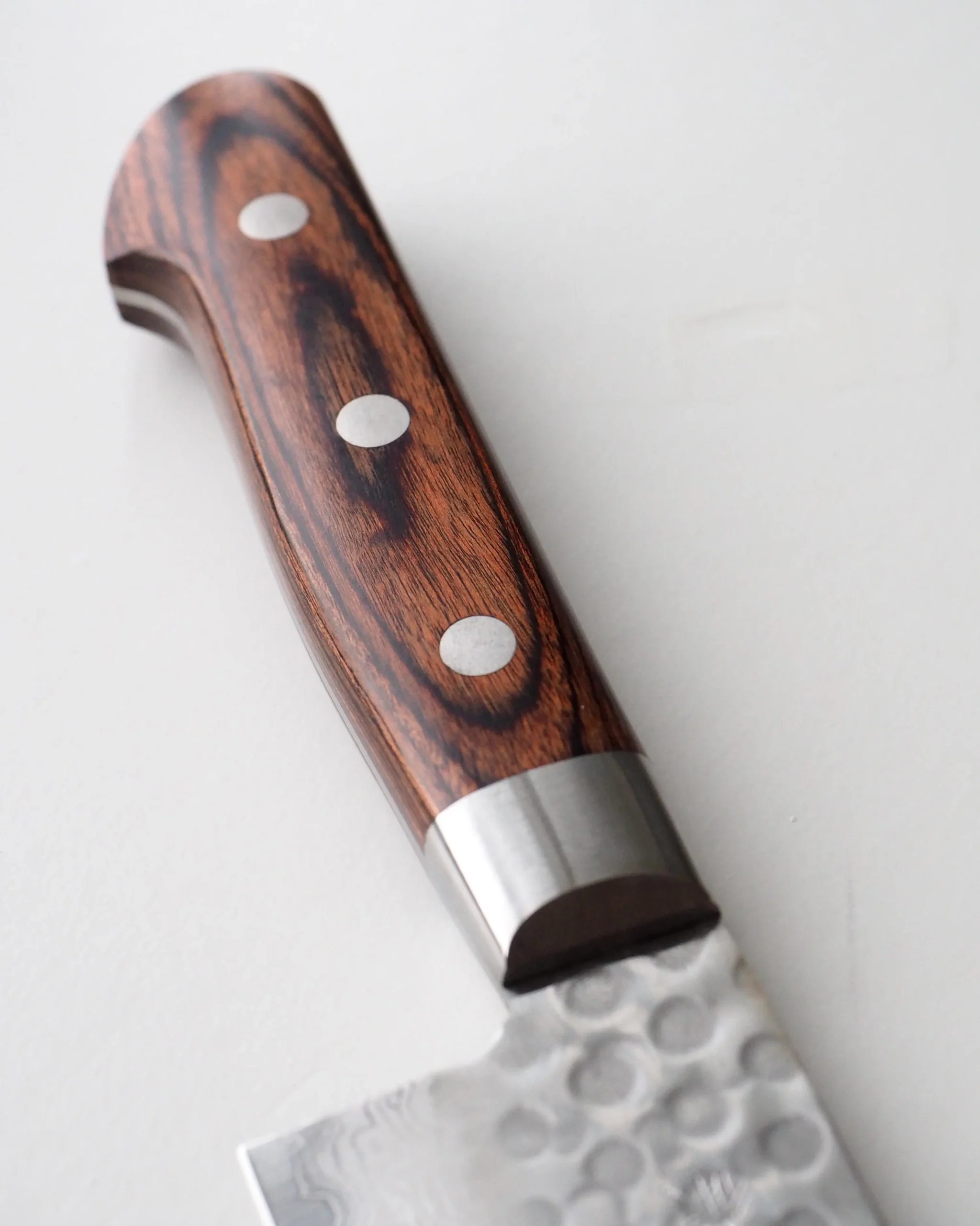 Mahogni Skaft^SERAMIKKU Nakiri kniv | 16,5 cm | Mahogni