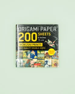 Bøger Om Japan|Diy, Krea Og Stationary^SERAMIKKU Origami papirblok med Hokusai motiver (200 ark - 15x15 cm)