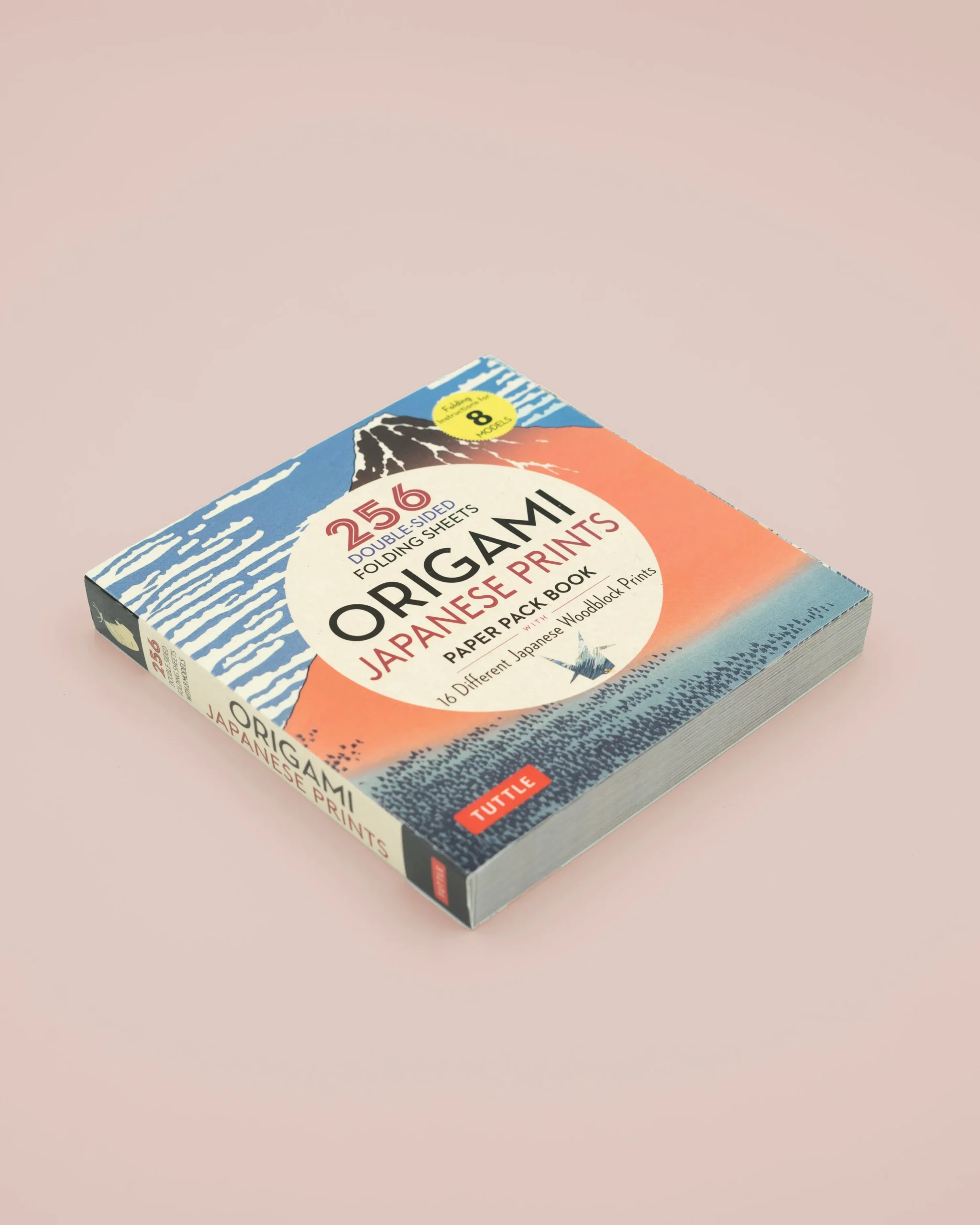 Bøger Om Japan|Diy, Krea Og Stationary^SERAMIKKU Origami papirblok med japanske print (256 ark - 15x15 cm)