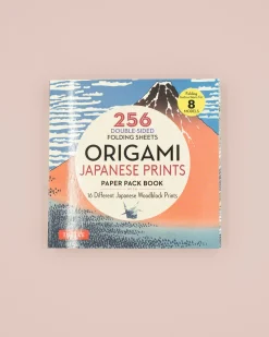 Bøger Om Japan|Diy, Krea Og Stationary^SERAMIKKU Origami papirblok med japanske print (256 ark - 15x15 cm)