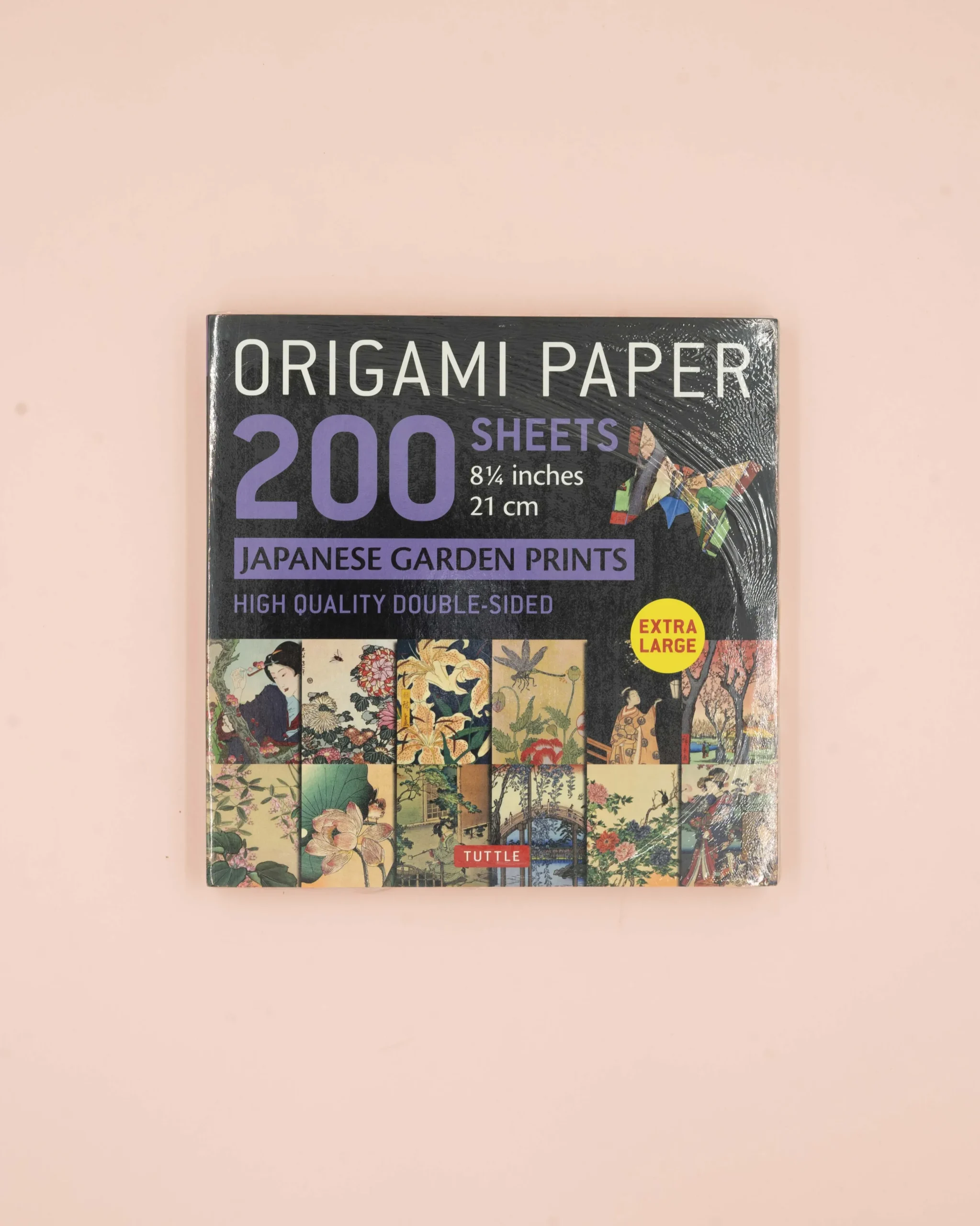 Bøger Om Japan|Diy, Krea Og Stationary^SERAMIKKU Origami papirblok med japansk have motiver (200 ark- 21x21 cm)