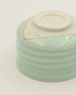 Matchaskåle|Mellem Skåle (matcha, Ris, Morgenmad)^SERAMIKKU Pastelgrøn matchaskål