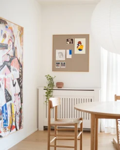 Brun 'chairo'|Opslagstavler 70x70^SERAMIKKU Pinbōdo opslagstavle - Chairo/Brun - 70x70