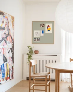 Bryllupsgave|Opslagstavler 70x70^SERAMIKKU Pinbōdo opslagstavle - Midori/grøn - 70x70