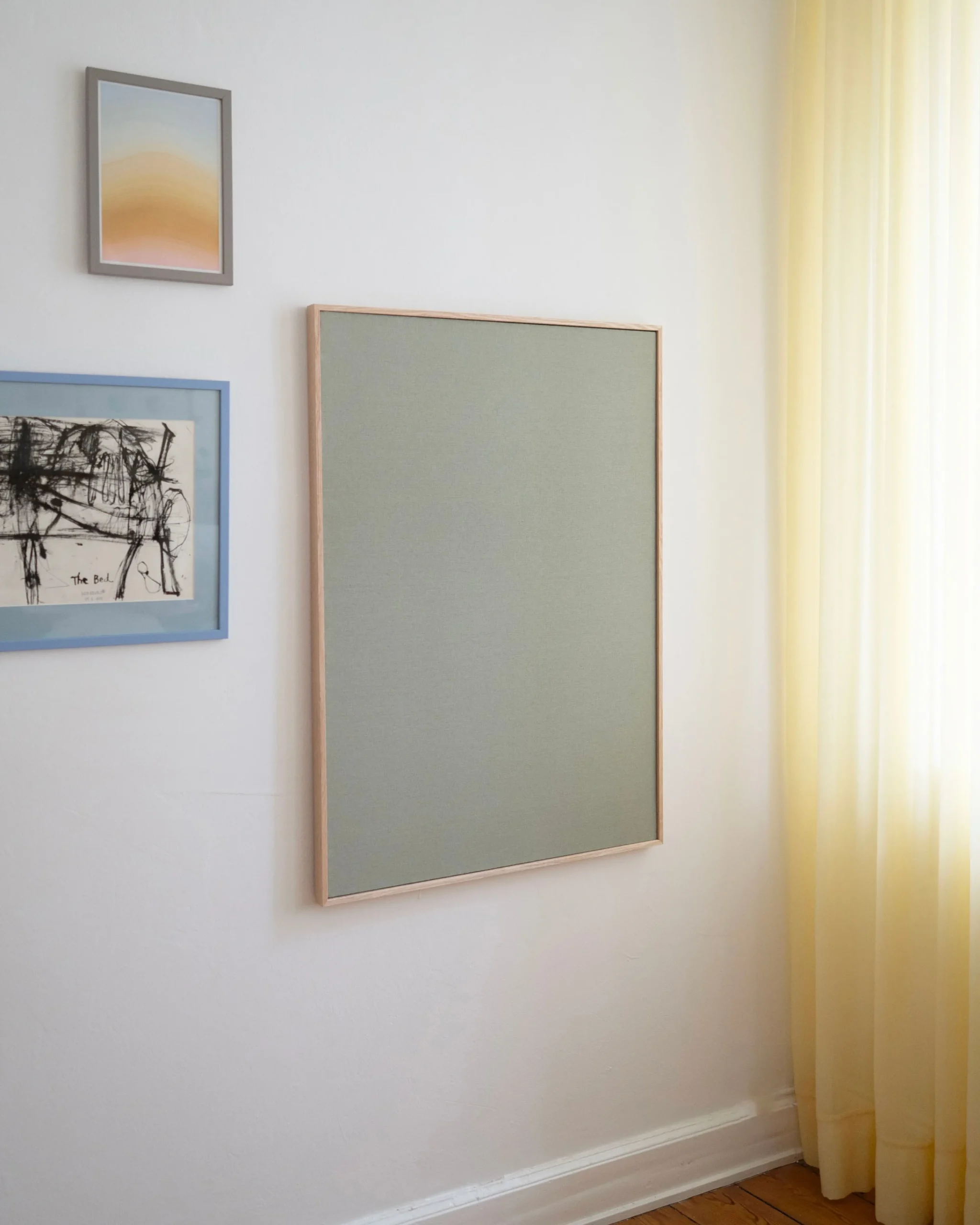 Grøn 'midori'|Opslagstavler 70x100^SERAMIKKU Pinbōdo opslagstavle - Midori/Grøn - 70x100