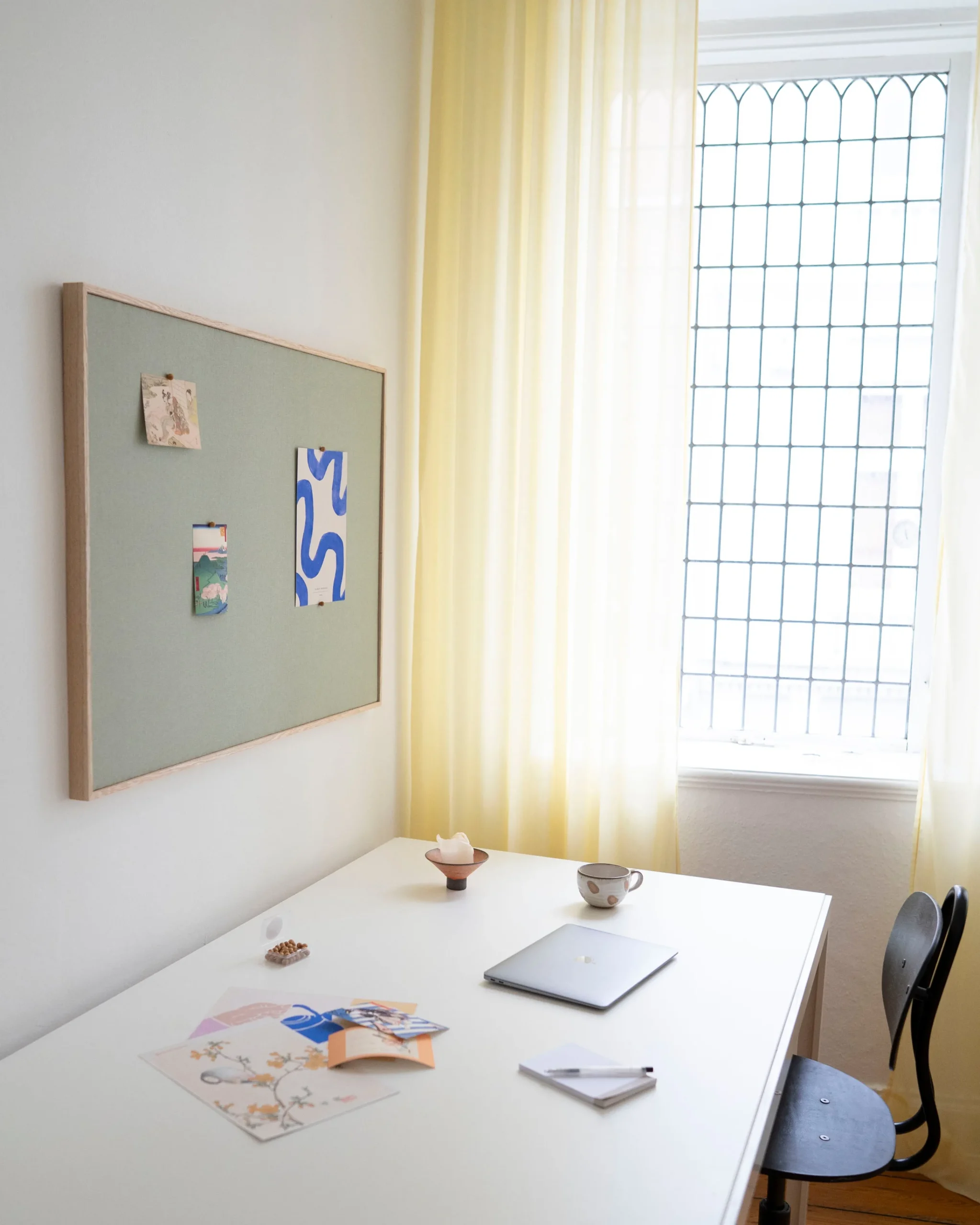 Grøn 'midori'|Opslagstavler 70x100^SERAMIKKU Pinbōdo opslagstavle - Midori/Grøn - 70x100