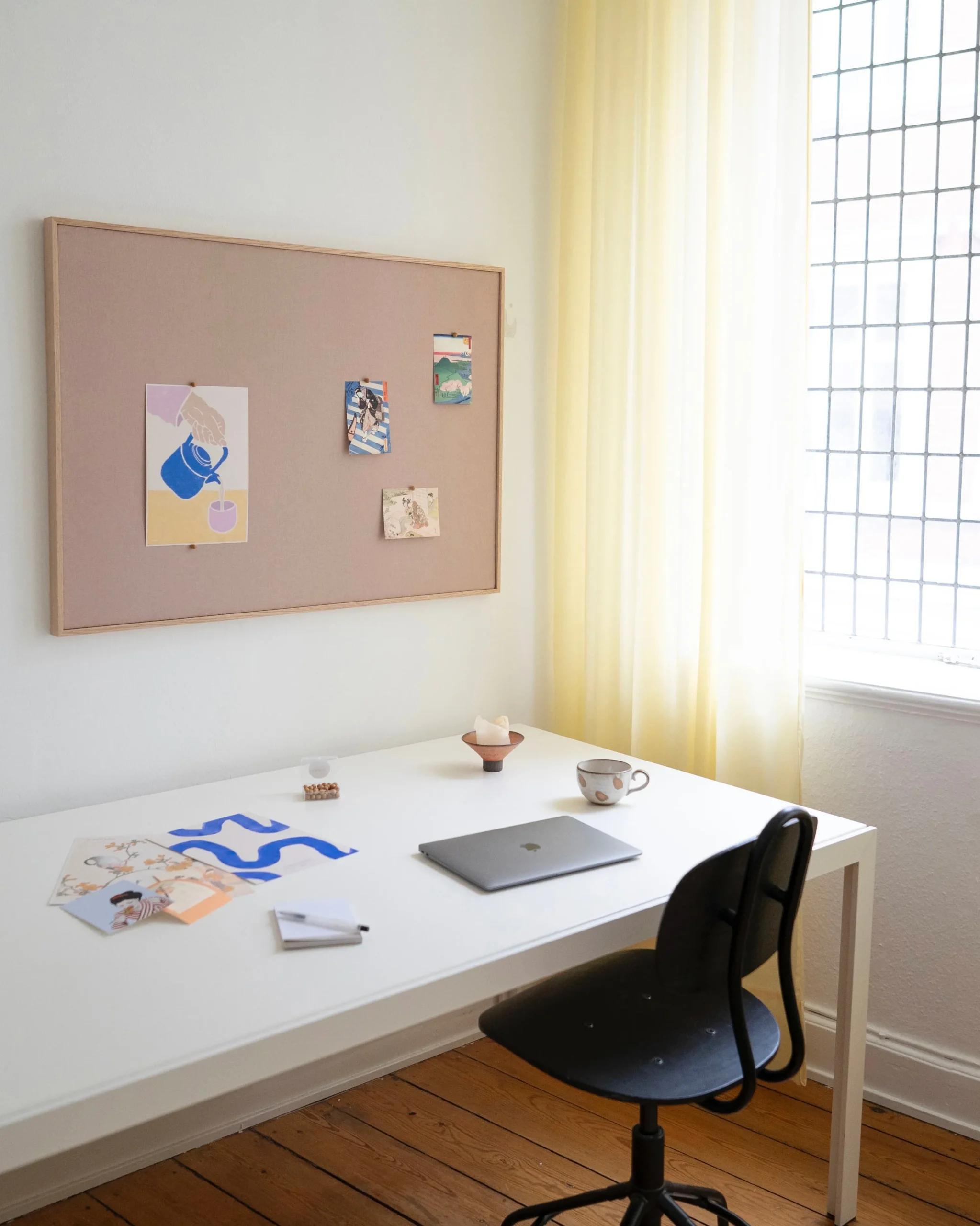 Rosa 'momoiro'|Opslagstavler 70x100^SERAMIKKU Pinbōdo opslagstavle - Momoiro/Rosa - 70x100