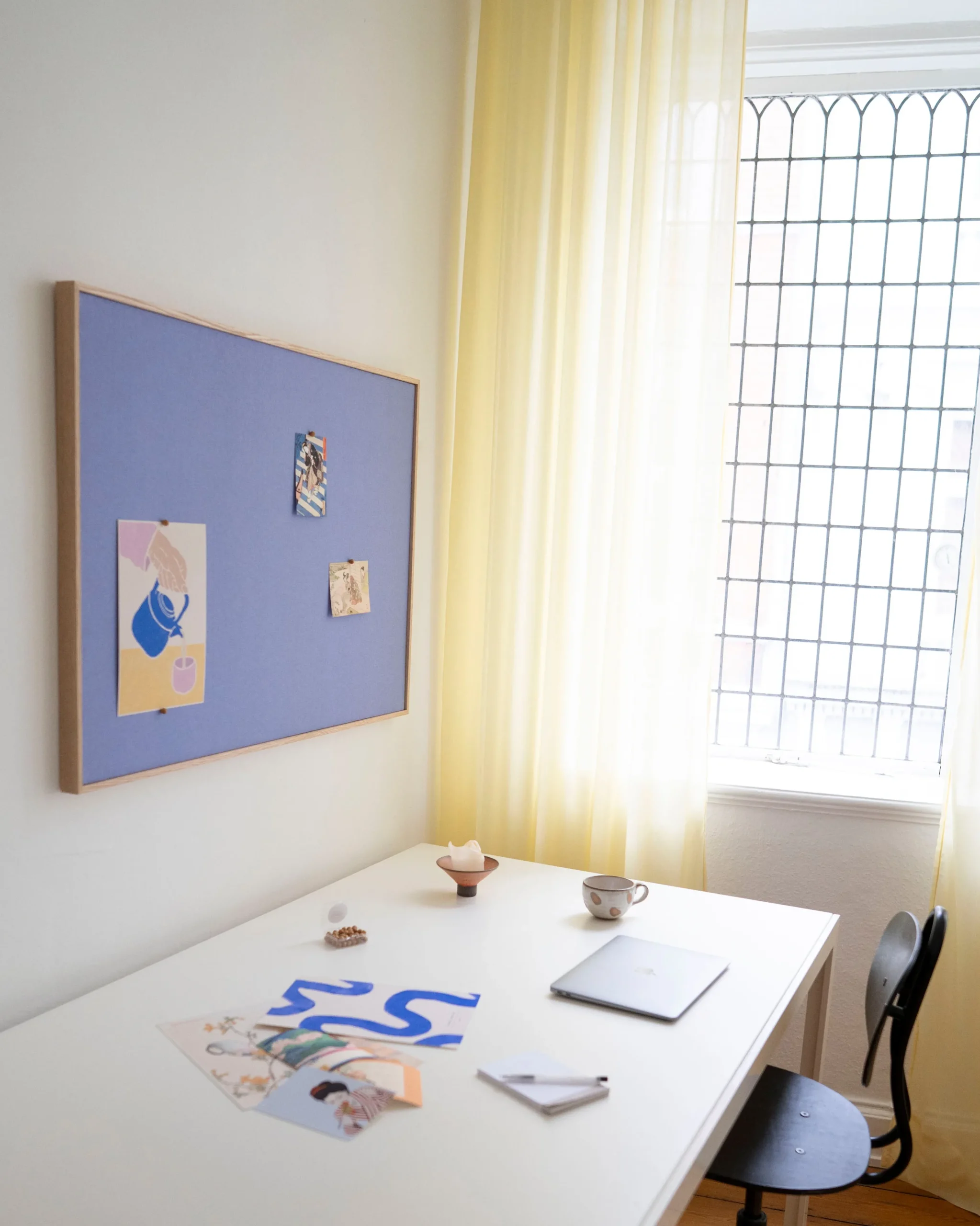 Lilla 'murasaki'|Opslagstavler 70x100^SERAMIKKU Pinbōdo opslagstavle - Murasaki/Lilla - 70x100