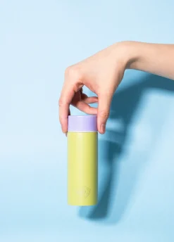Poketle - Termoflasker|Poketle S (120 Ml)^SERAMIKKU Poketle S MIX termoflaske grøn/lilla