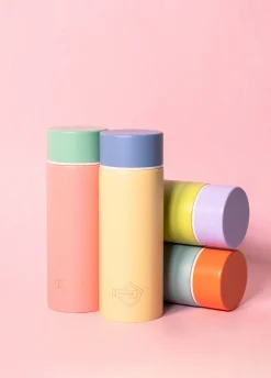 Poketle - Termoflasker|Poketle S (120 Ml)^SERAMIKKU Poketle S MIX termoflaske grøn/lilla
