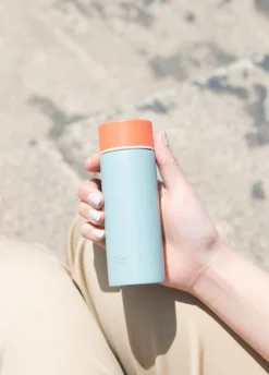 Poketle - Termoflasker|Poketle S (120 Ml)^SERAMIKKU Poketle S MIX termoflaske blå/orange