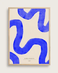 Bestsellere|Taishō - Designplakater^SERAMIKKU Ramen noodles (close up)