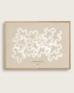 Bestsellere|Taishō - Designplakater^SERAMIKKU Ramen noodles (horizontal)
