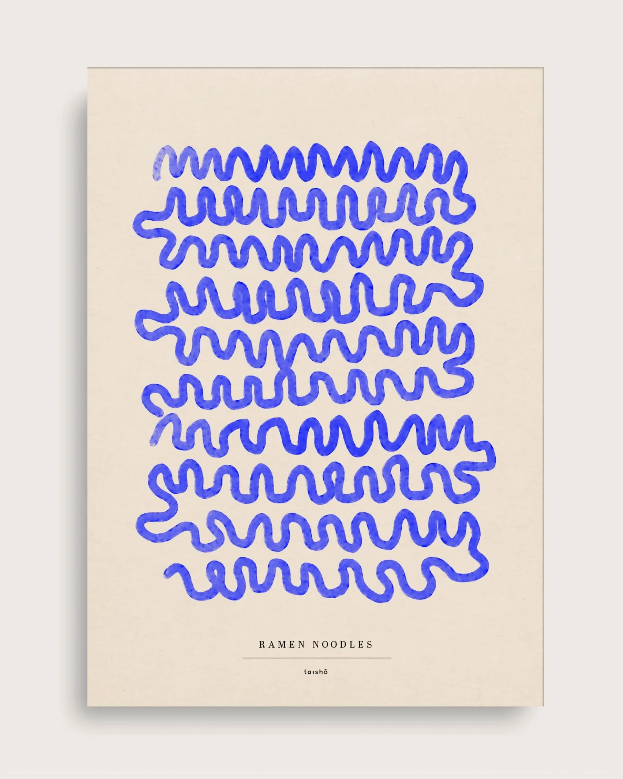 Bestsellere|Taishō - Designplakater^SERAMIKKU Ramen noodles (organized)