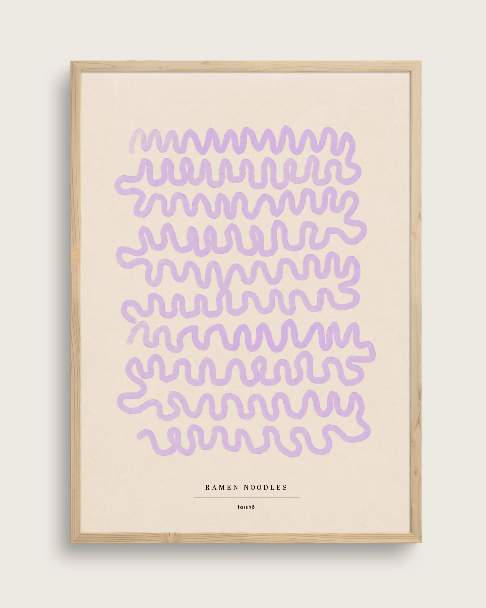Bestsellere|Taishō - Designplakater^SERAMIKKU Ramen noodles (organized)