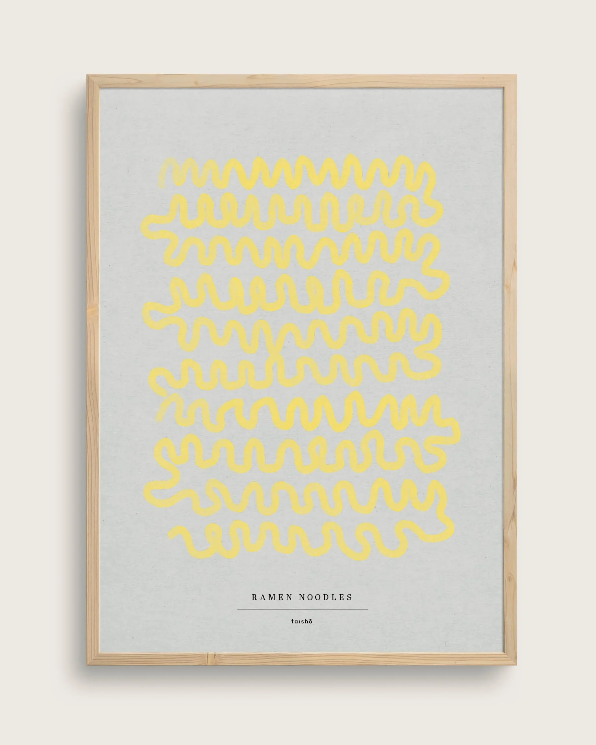 Bestsellere|Taishō - Designplakater^SERAMIKKU Ramen noodles (organized)