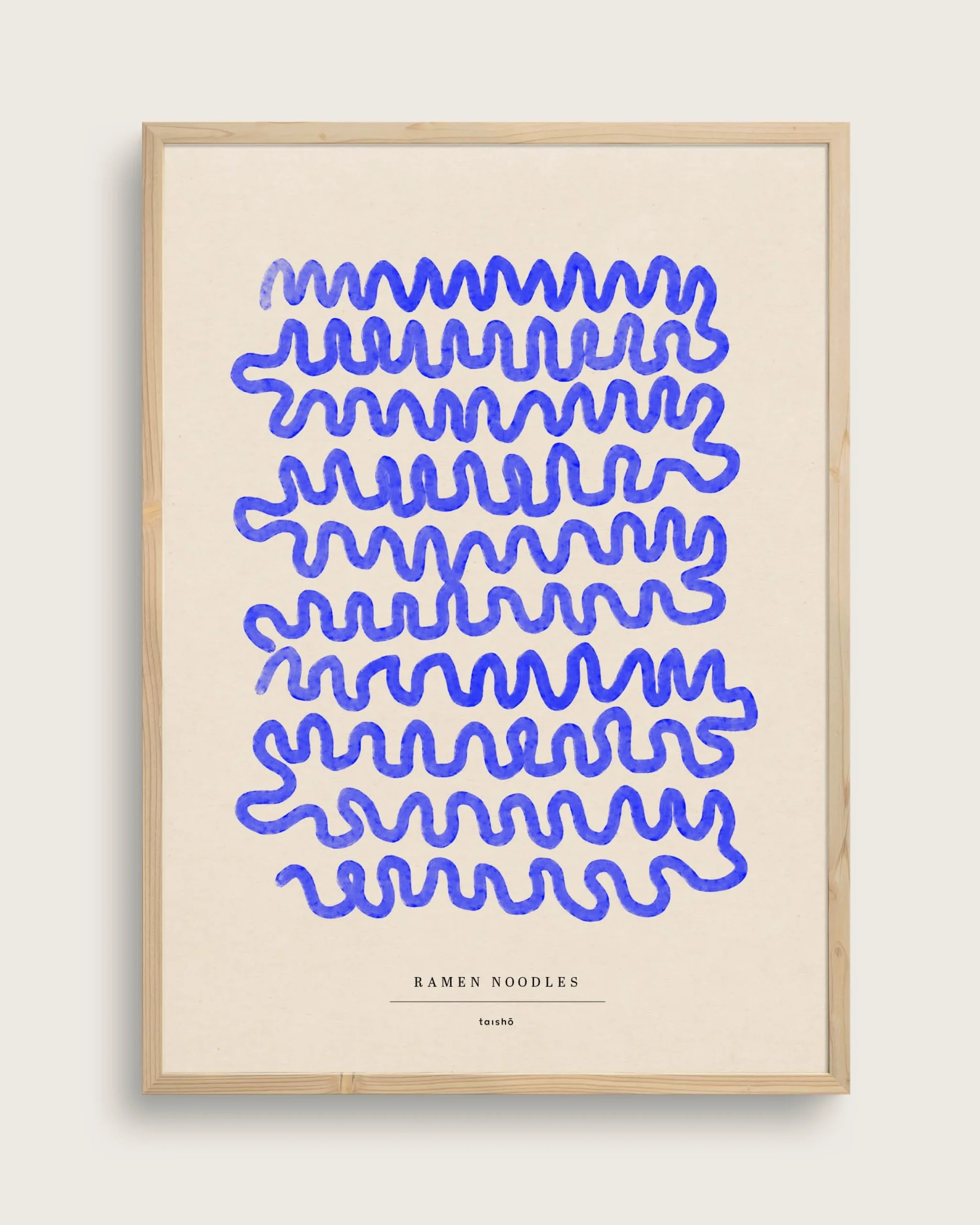 Bestsellere|Taishō - Designplakater^SERAMIKKU Ramen noodles (organized)